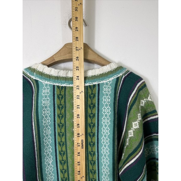 Old Navy Women's Aztec Print Scoop Neck Sweater Small NWT $34 Sparkly Glitter - Picture 5 of 7